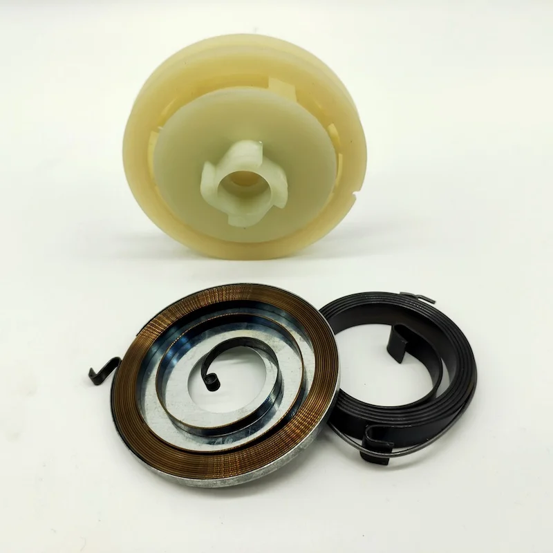 5200 5800 52cc 58cc Chinese Chainsaw Easy Starter Recoil Spring Pulley Rope Repair Kit Gas Chain Saws