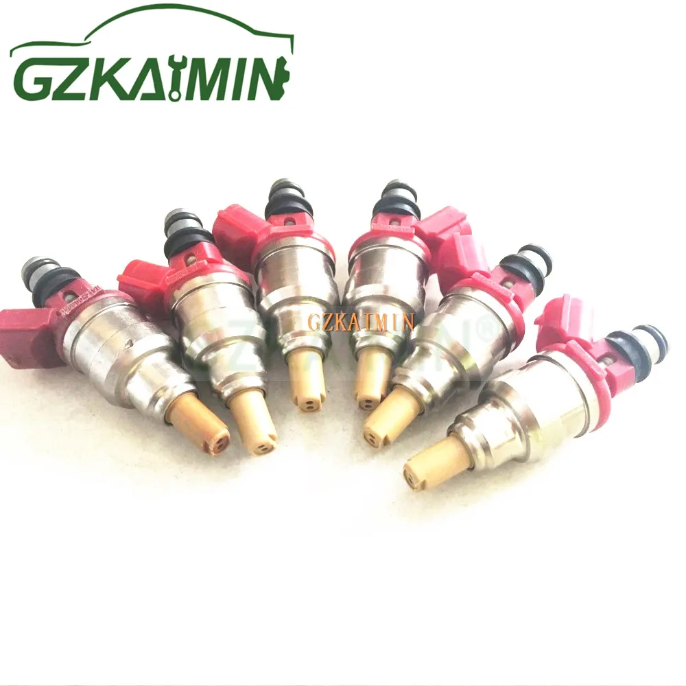 

6x FUEL INJECTOR NOZZLE 195500-2190 1955002190 JE1513250 FOR MAZDA MPV 1992-1998 K-M