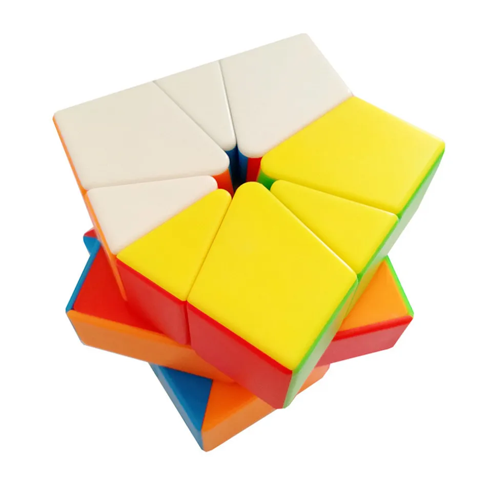 MoYu Meilong Square-1 MoFangJiaoShi SQ1 3X3Bery Speed Magic Cube Puzzle Jouet pour Enfants SQ-1Game Square 1