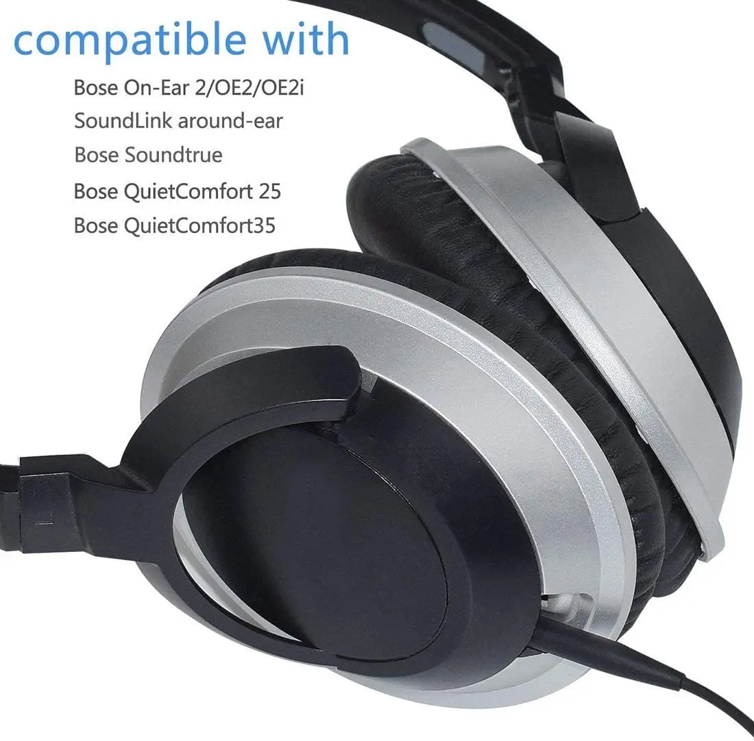 Kompatybilny z Bose QuietComfort25 QC25/QC35/Soundlink kabel wymienny Bose QC15 z mikrofonem i regulacją głośności