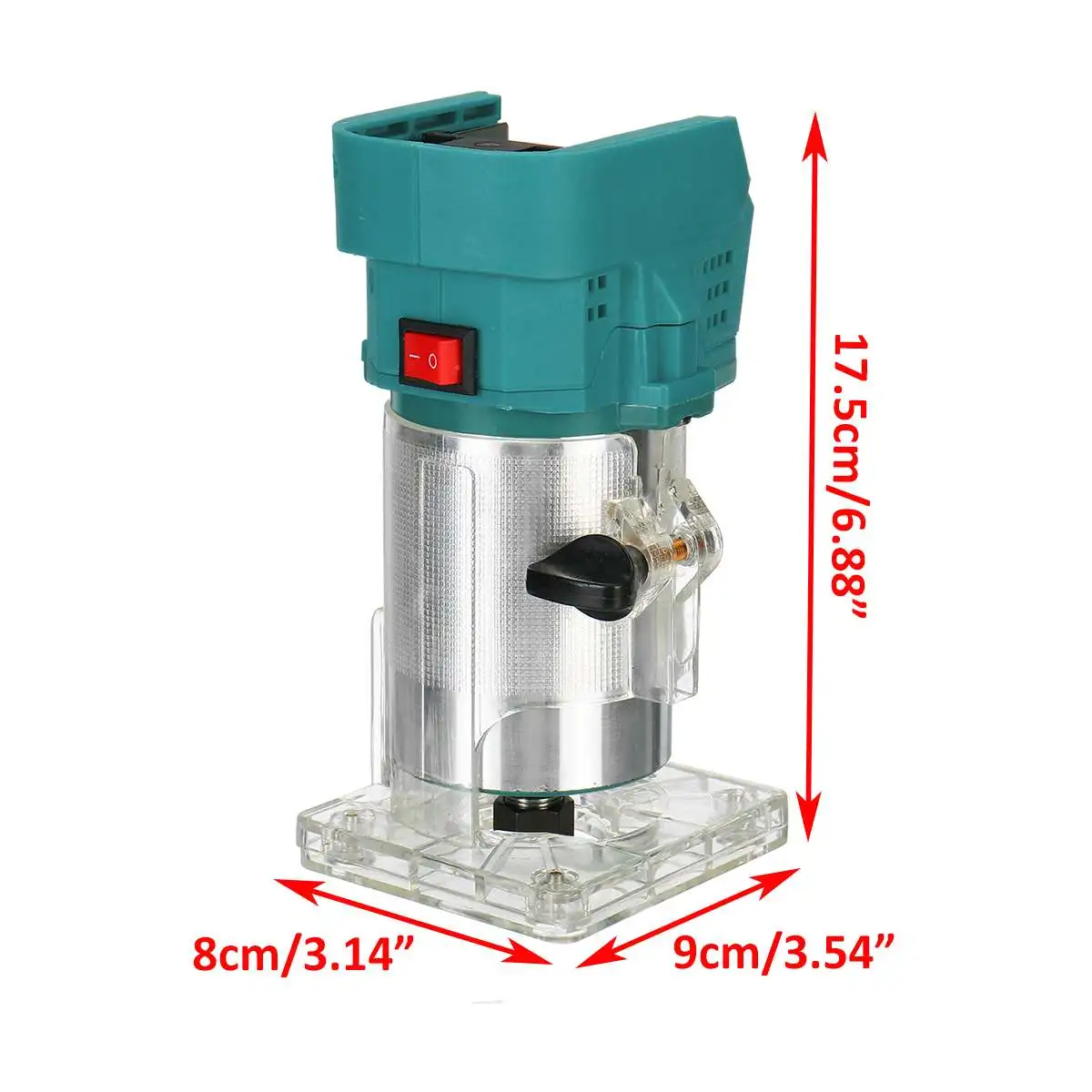 850W Electric Trimmer Wookworking Engraving Slotting Hand Trimming Carving Machine Wood Cutter Router Milling For Makita Battery