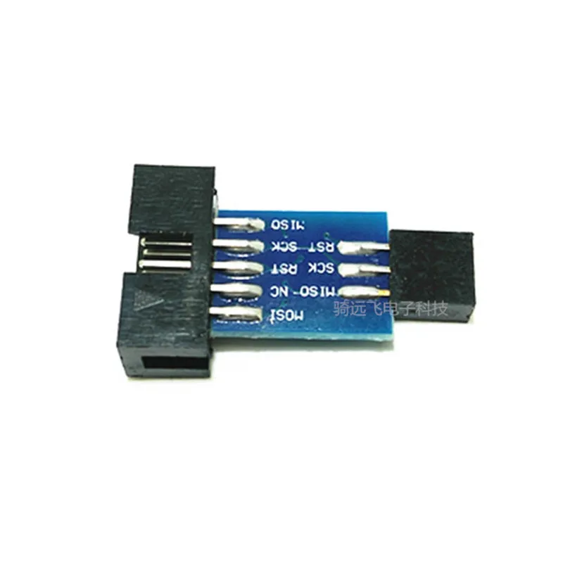 

Плата адаптера AVRISP/USBasp/STK500 от 10pin до 6pin, 10 шт.