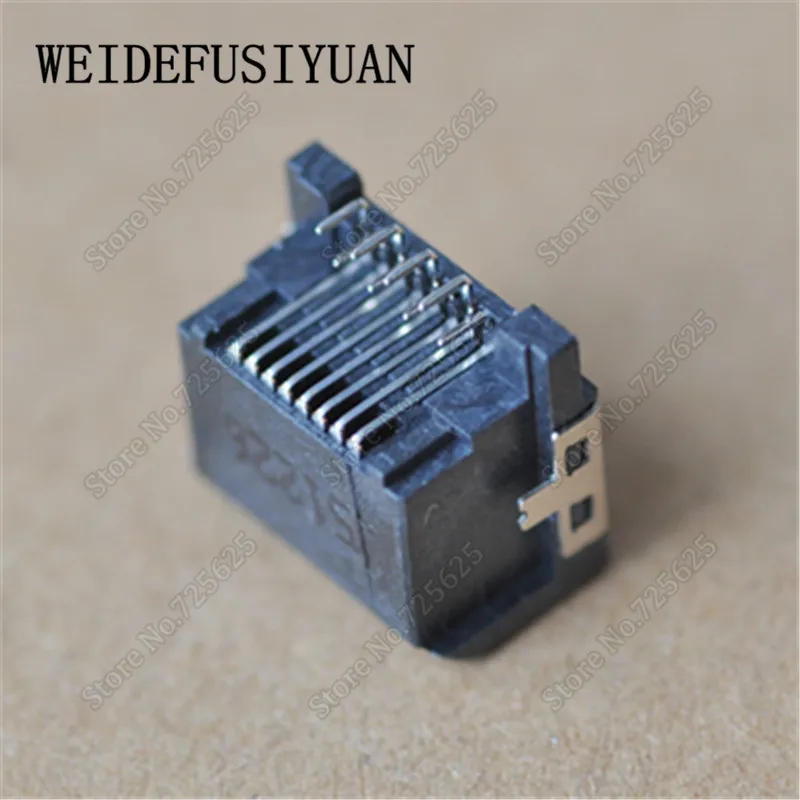 موصل RJ45 Jack لأجهزة الكمبيوتر المحمولة من منفذ شبكة Lan من mrago ، 370R4E ، 450R4V ، 450R5V ، 455R4J ، 450R5G