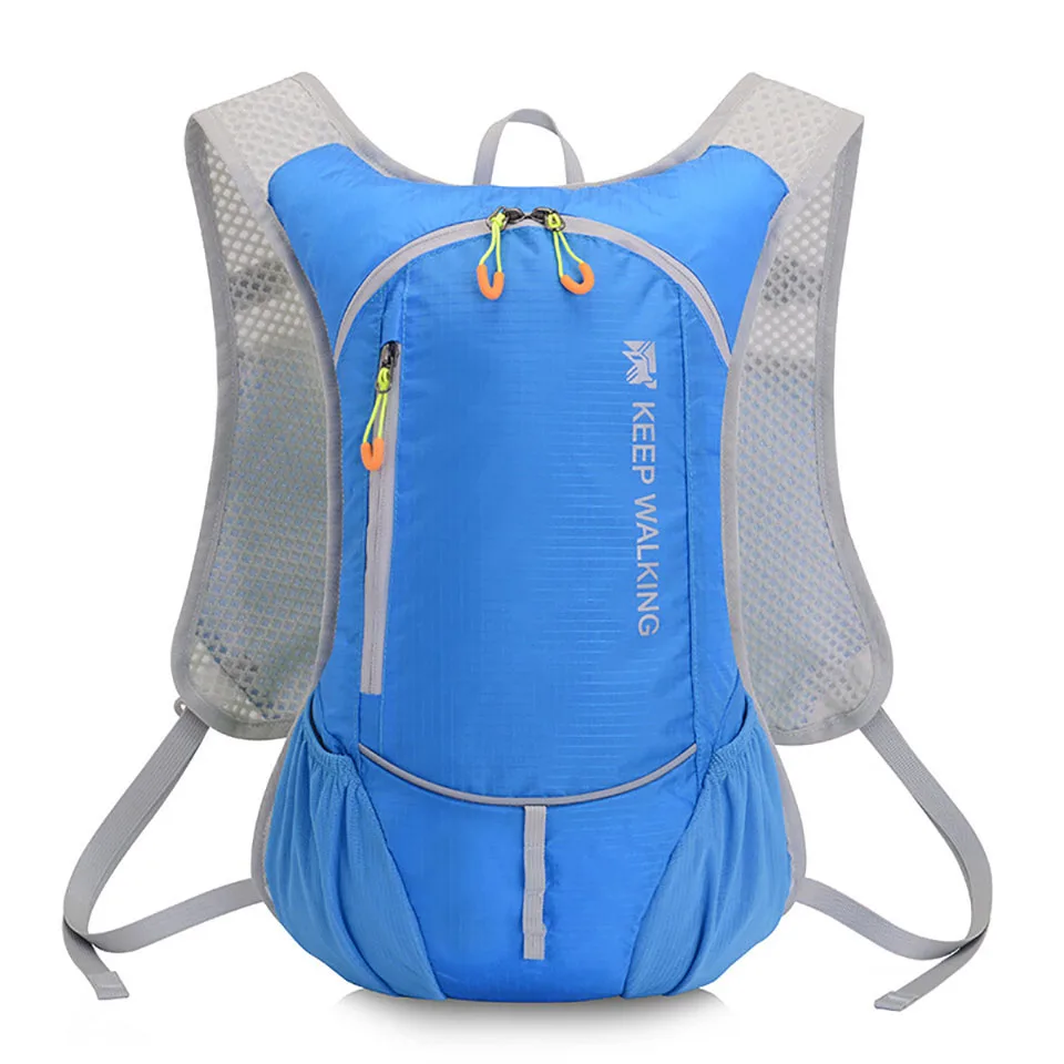 8L Outdoor Sport Cycling Backpack Camping Running Water Bag Hydration Rucksack UltraLight Hiking Bike Riding Bladder Knapsack