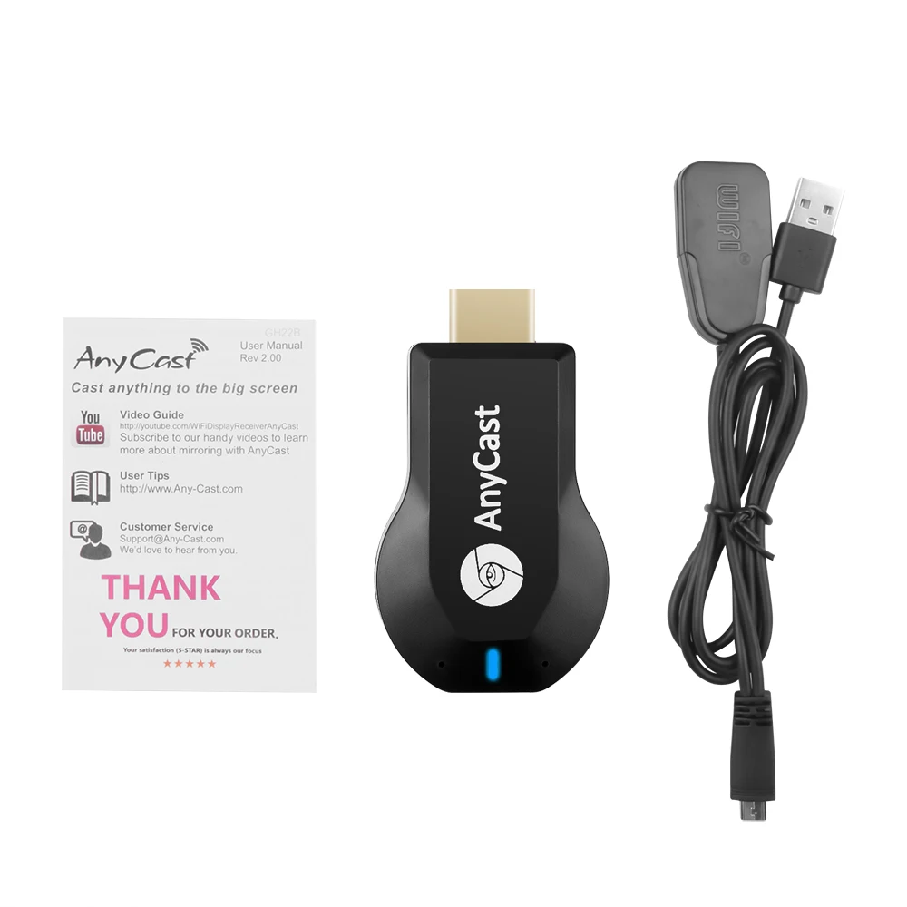 Kebidumei – adaptateur dongle d'affichage wifi sans fil, compatible HDMI, clé TV, récepteur, compatible Netflix, windows, ios, android