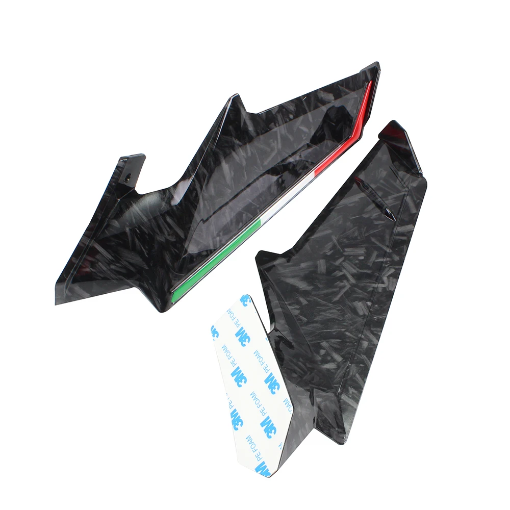 Motorcycle Wind Wing Flow Front Fairing Side Spoiler Winglets For Ducati Streetfighter V4 V4S 848 1098 1098S SPORT 1000 GT1000