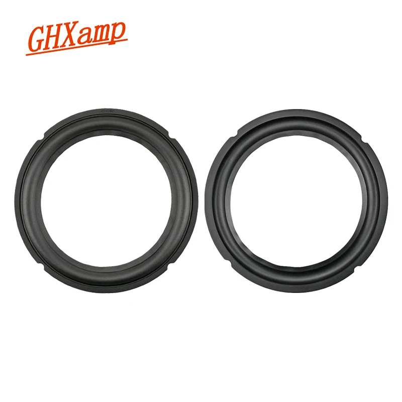 GHXAMP Speaker Rubber Edge 4 Inch 5Inch 6.5 Inch 8 Inch Notch Surround Fold Ring Repair Audio Speaker Rubber Suspension Part DIY