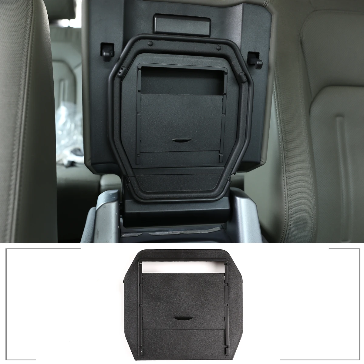 

For Land Rover Defender 110 2020-22 ABS Car Central Control Armrest Box Hidden Storage Box Privacy Storage Box Car Accessories