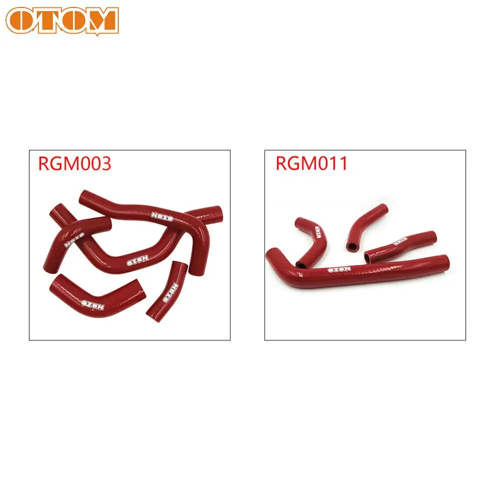 OTOM 9 Pcs Motorcycle Silicone Radiator Hose Kit For Honda CRF CRF250R 2010-2013 CRF450R 2006-2008 Car Accessories RGM011/RGM003