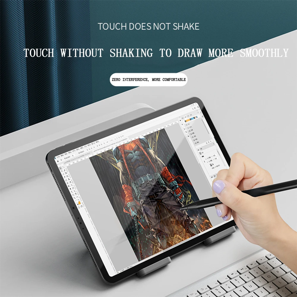 Aluminium uchwyt na Tablet składany stojak na Tablet nadaje się do 6 7 8 9 10 11 cal tabletki akcesoria do ipada Samsung Xiaomi Tablet — zdjęcie 6