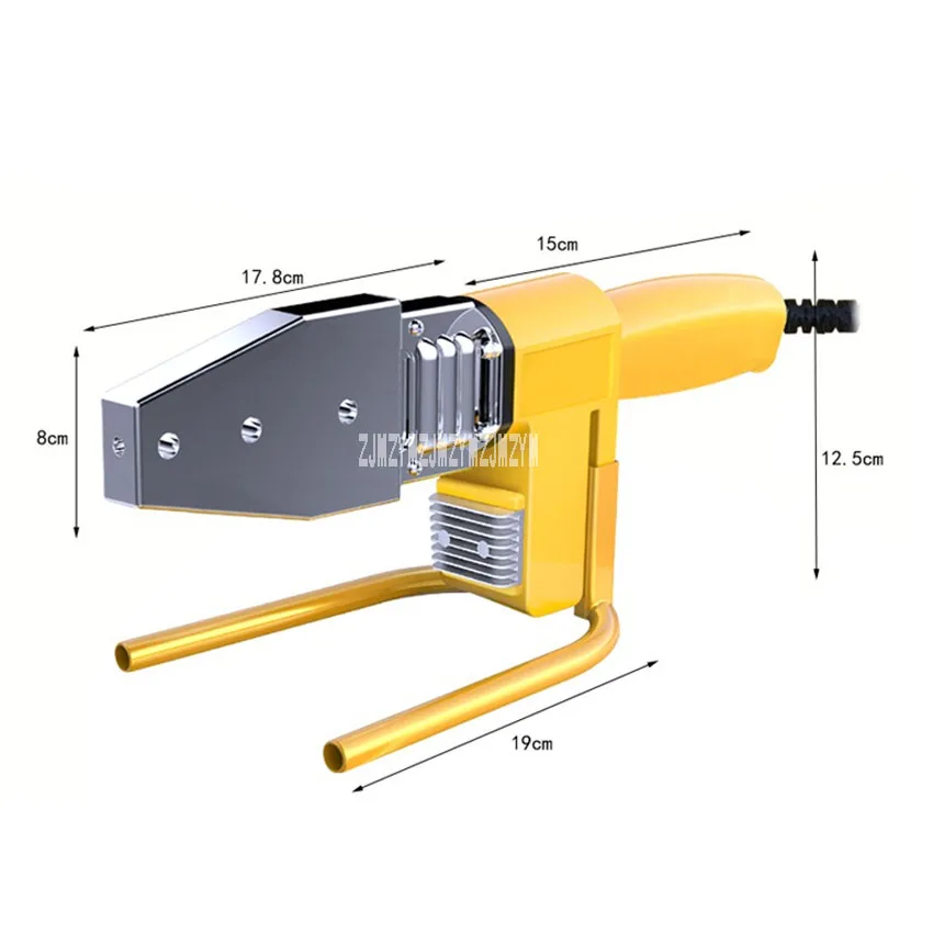 Electronic Thermostat Digital Display Fuser PPR Welding Machine Plastic Welder PPR Pipe Hot Melt Welding Machine 220V/110V 1000W