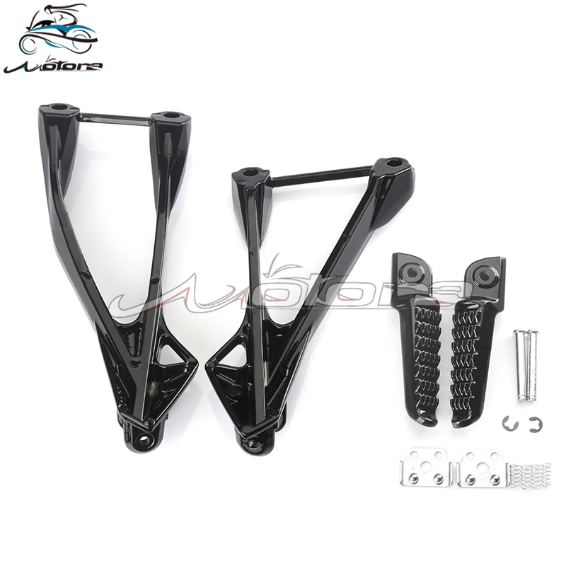 

Rear footpegs Foot pegs Footrest Pedals Bracket For KAWASAKI ZX6R ZX-6R 2005-2008 05 06 07 08 ZX636 05 06 2005-2006 Motorcycle