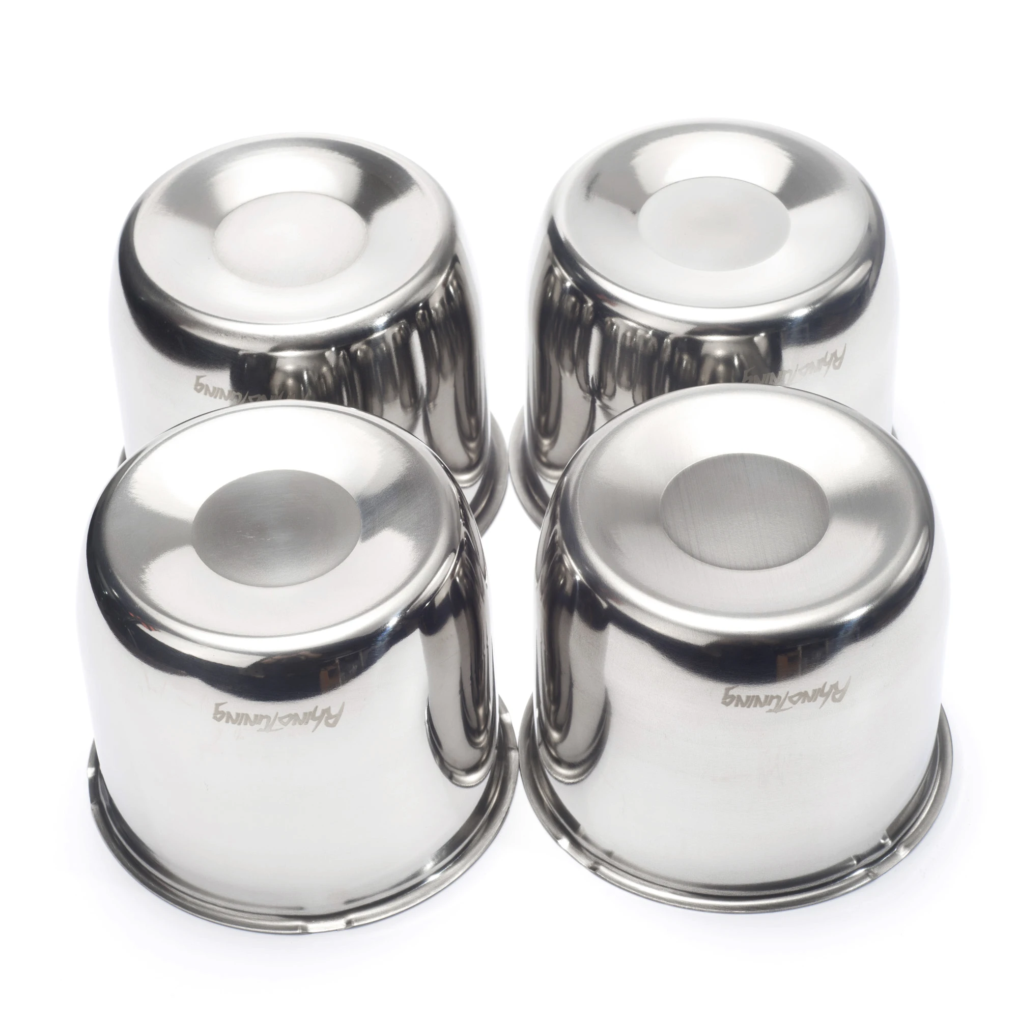1pc/2/4pcs 108mm 4.25in Stainless Steel Push Through Center Cap For Rims Hubcap Trailer/Truck Hub Bore 3.66in Tall Dust Hubcap