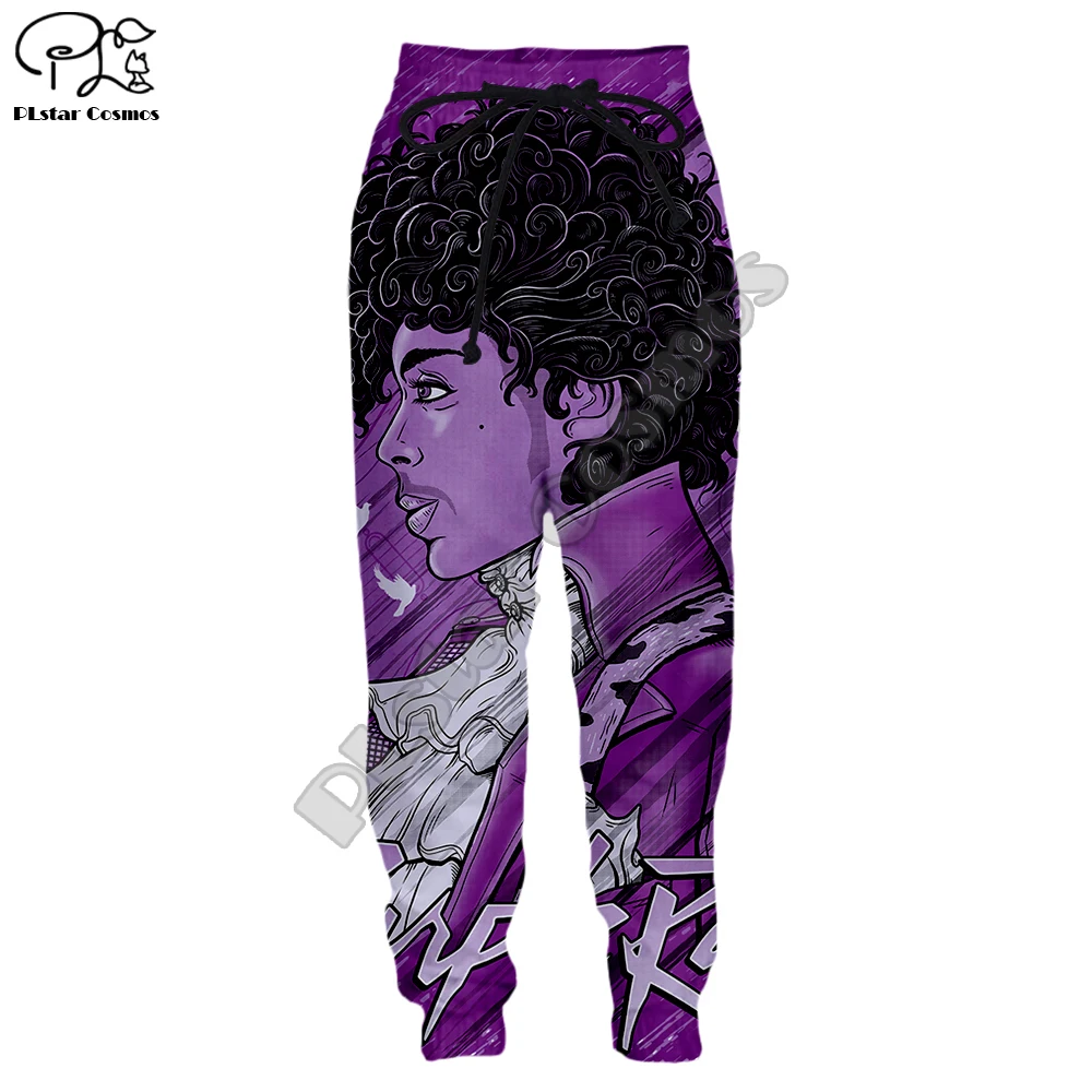 PLstar Cosmos Popular Singer Prince Rogers Nelson Purple Men/Women NewFashion Sweatpants 3DPrint Joggers Pants Funny Trousers A2