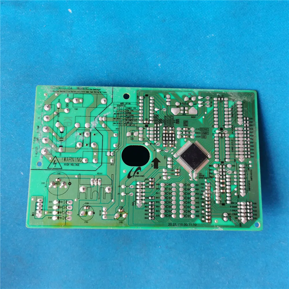 ตู้เย็นตู้โชว์เครื่องประดับบอร์ด da41-00482j บอร์ดคอมพิวเตอร์บอร์ดคอนโทรลพลังงาน20.22.110.00.11.1บอร์ดคอนโทรลหลัก