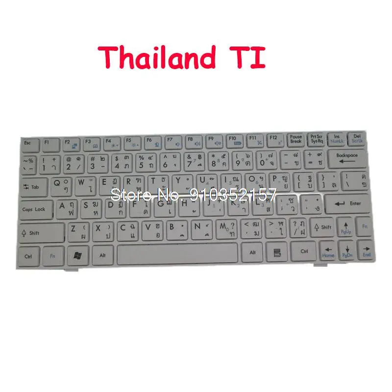 Laptop Keyboard For MSI U135 V103622BK1 GR German S1N-1EDE3D1-SA0 V103622BS1 TI Thailand S1N-1UTH391-SA0 CH TW S1N-1UTC391-SA0