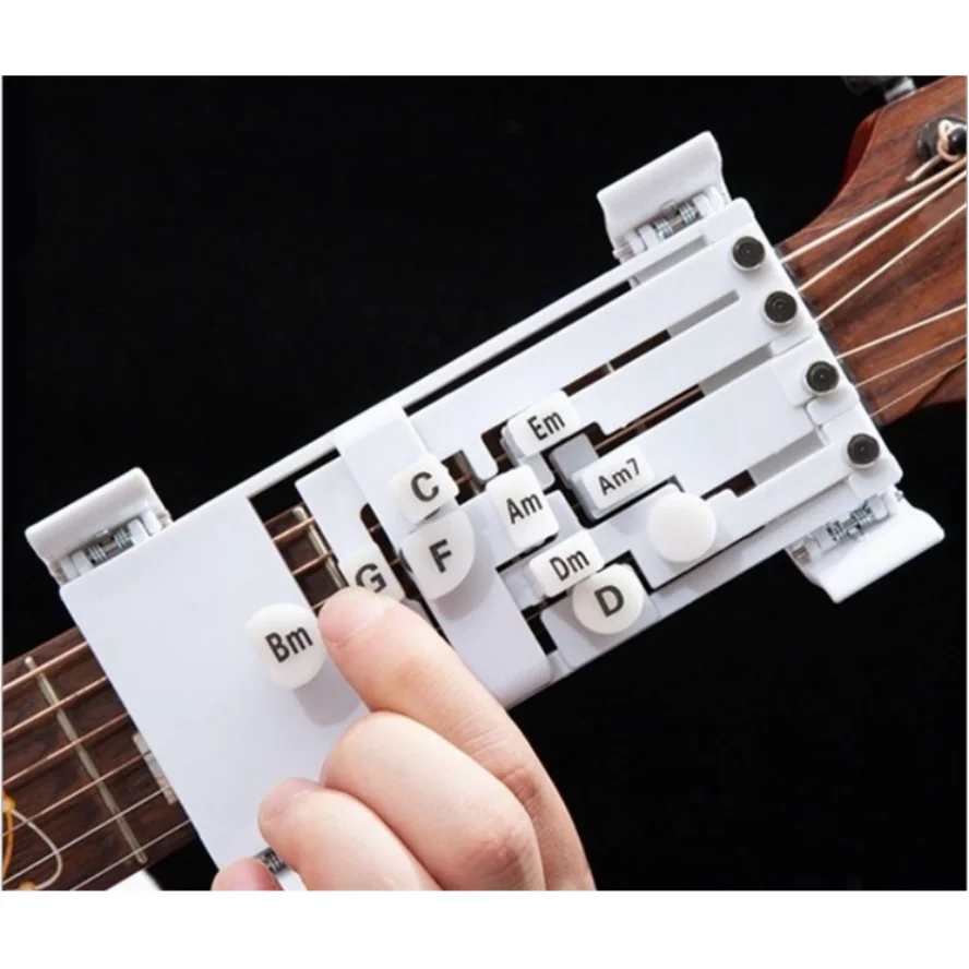 

Guitar Chord Artifact Auxiliary Artifact One-key Chord Assistant Novice Talking Guitar One-key Press Automatic Chord