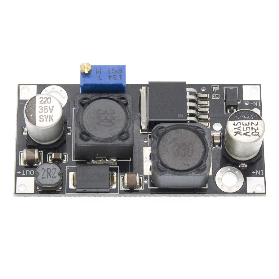 XL6019 (XL6009 upgrade) Automatic step-up step-down Dc-Dc Adjustable Converter Power Supply Module 20W 5-32V to 1.3-35V