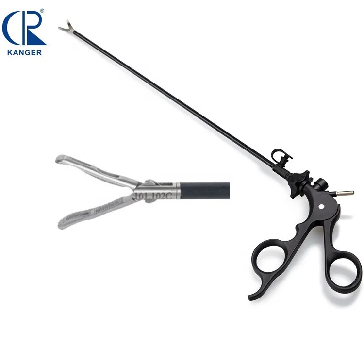 5mm Diameter laparoscopic instrument Grasping Forceps Single-action stomach forceps