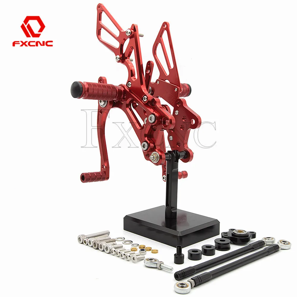 

Quick Shifter Motorcycle Footrest For Honda CBR600 F4 01-04 CBR600RR CBR 600 CBR600 RR 03-06 Foot Pegs Rest Platforms Rearset