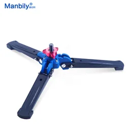 Manbily M1 M2 Hydraulic Universal Three Feet Portable Support Stand Base Monopod Stand for Monopod Ballhead with 3/8