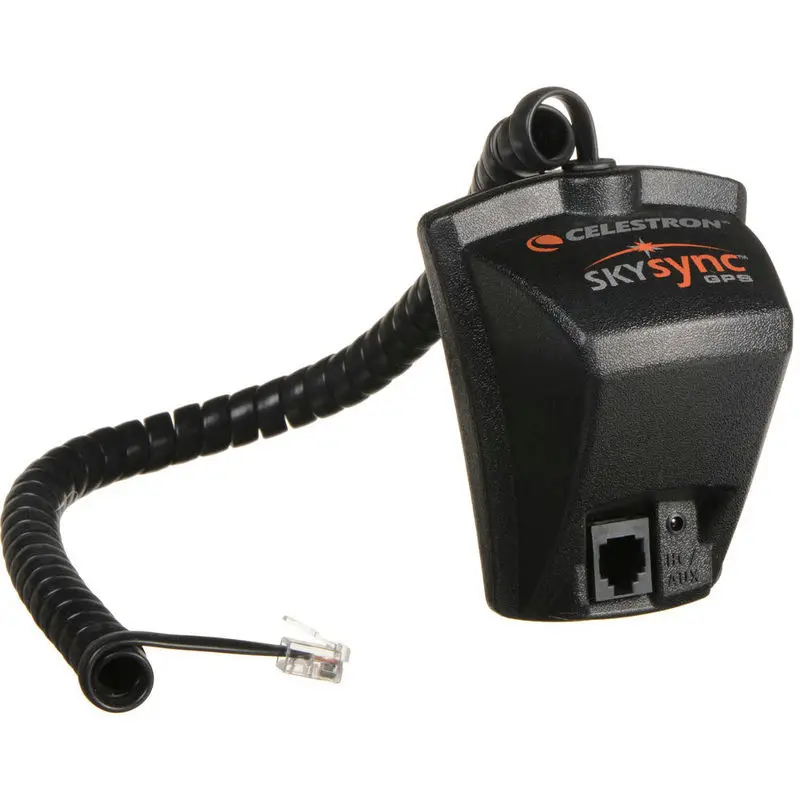 Celestron SkySync Telescope GPS Accessory Automatically Updates your Telescope with 16-channel GPS Data, Time, and Date