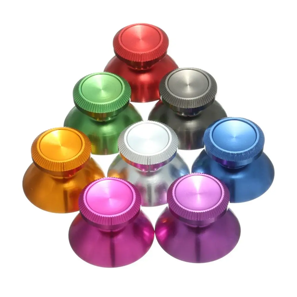Universal หมวกโลหะที่มีสีสัน Analog Thumbstick อลูมิเนียม Grip Controller จอยสติ๊กสำหรับ PS4 Xbox One