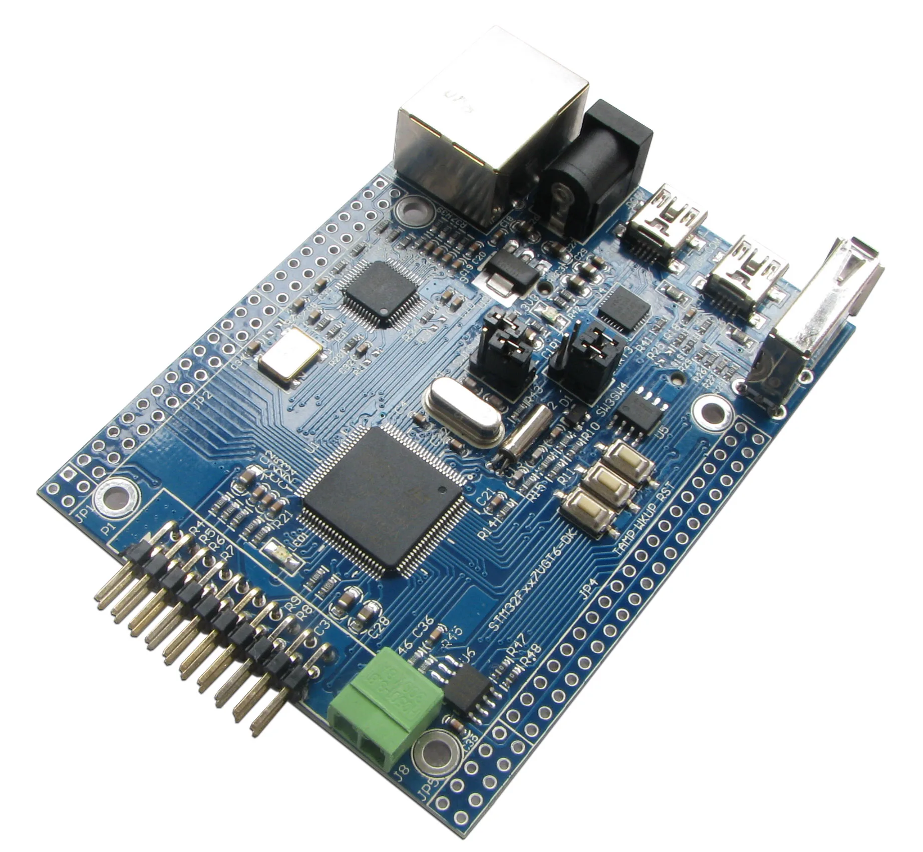 

STM32F407 Development Board Cortex-M4 Network Usbdevice / Host Can SD Supports ISP