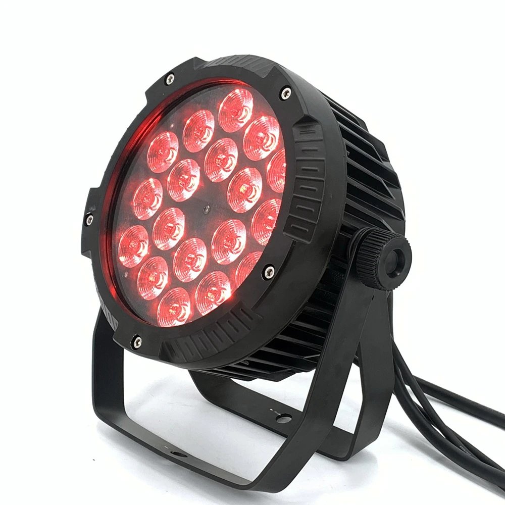 Imagem -04 - Full Color Outdoor Led Par Luz Ip65 Impermeável Rgbw Rgbwa uv 4in 6in 18x18w 18x 18w