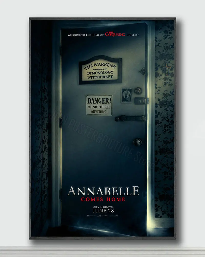 NJ318 Annabelle Comes Home Movie 1 Silk Posters and Prints wall art Art Poster Home Decor