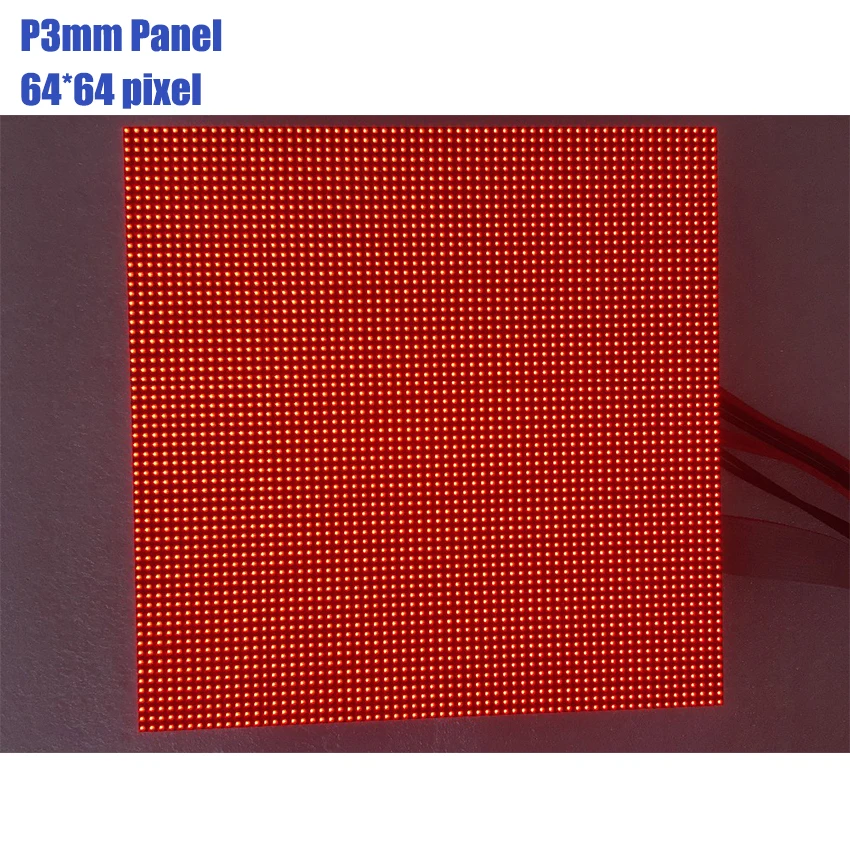 Display a LED P3 Indoor Full Color RGB 3IN1 SMD2121 1/32S Scan 192*192mm 64*64Pixel Matrix Sign Screen