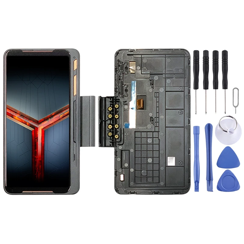 

iPartsBuy Game Expansion LCD Screen and Digitizer Full Assembly for Asus ROG Phone II ZS660KL