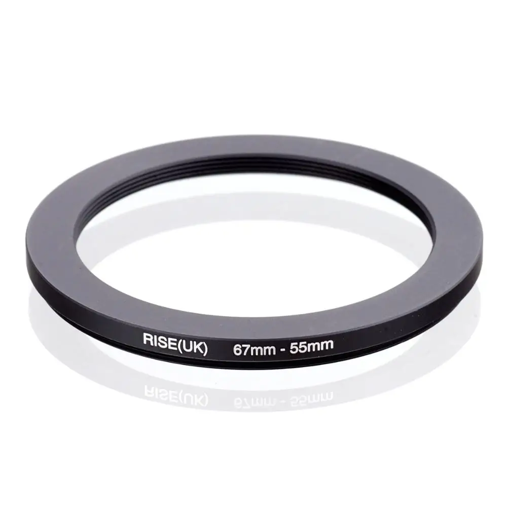 Rise (reino unido) 67mm-55mm 67-55mm 67 a 55 step down filtro anel adaptador