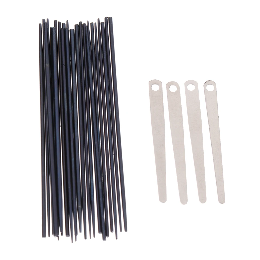 Durable 1 Set Metal Leaf Springs+Spring Needles For Saxophone Replacement Parts