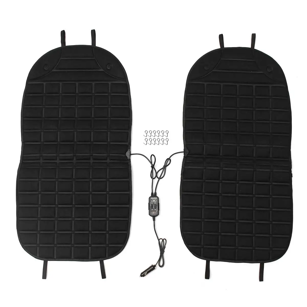 Heated Car Seat Cushion 12V Universal Auto Heating Seat Mat Electric Cushions Heating Pad Winter Household Heater Seat Cover