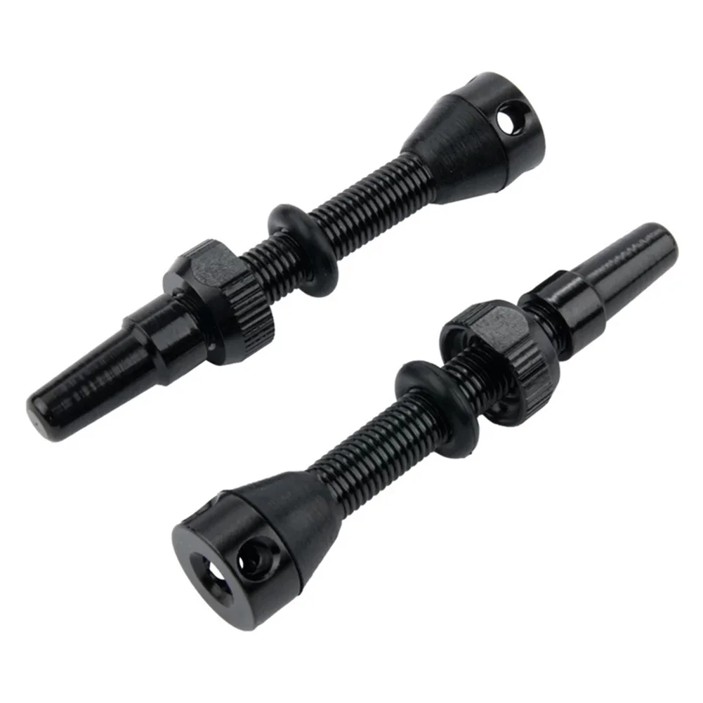 Tire Presta Valve CNC Alloy Stem 40mm Mountain Road Bike Tubeless w/ Cap Biking Portable Dustproof Cycling Parts