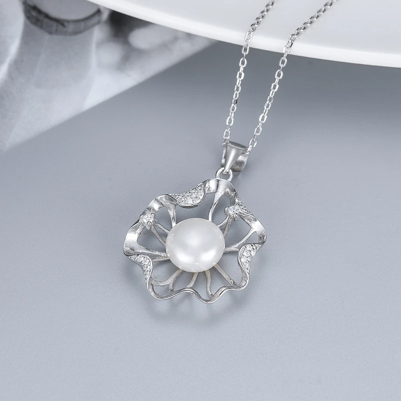 

Женское ожерелье из серебра 925 пробы, с жемчугом