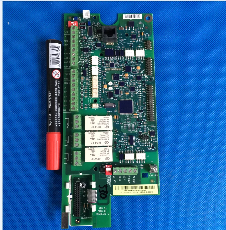 A-B-B Inverter A-C-S510-550 Signal Terminal Io Board Motherboard S-M-I-O-01C Control Board Cpu Board