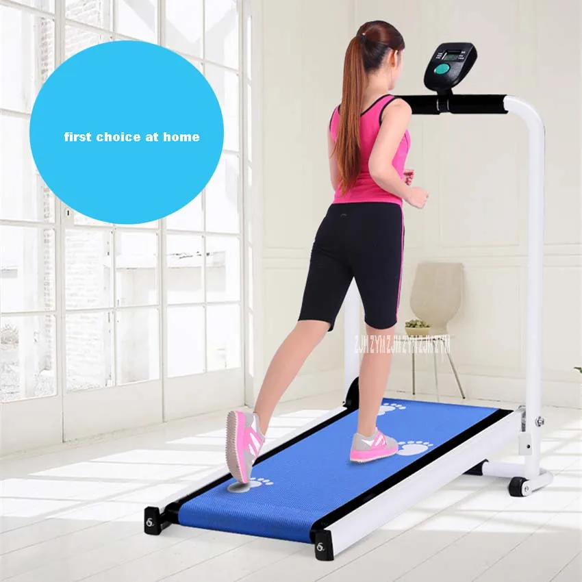 Indoor Mechanical Treadmill Home Folding Walking Machine Foldable Treadmill Mute Foldable Running Machine Mini Fitness Equipment