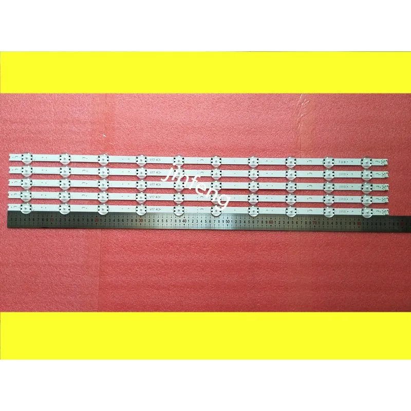 

TVs LED Band array For LG 43LJ610V-TA 43LJ610V-ZA 43LJ6140-PA 43LJ614T-TA LED Bar Backlight Strip Line LC430DGG-FKM3 Ruler Tapes