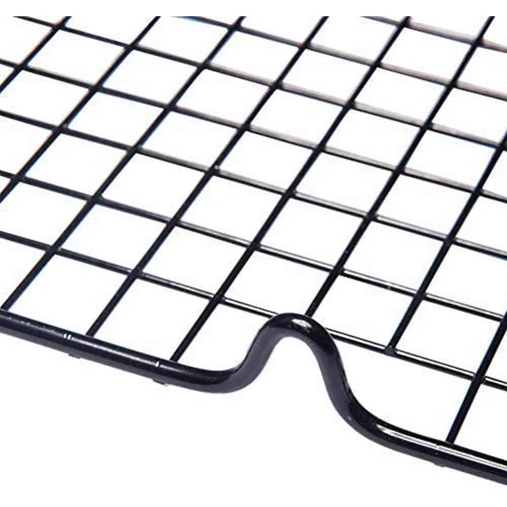 25.5x27.5CM Metal Baking Cooling Rack Net Nonstick Square Wire Sheet Cookie Pan Biscuits Bread Drying Stand Kitchen Accessories