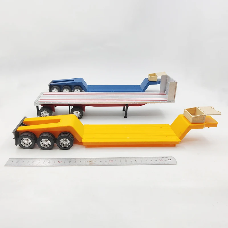 45cm Diecast 1:32 Scale Truck Model Toys Modification Scene Accessories Trailer Vehicle Traffic Transportation Scenario Display