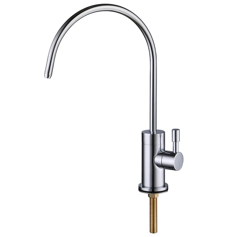 

High Quality Brass Kitchen sink Direct drinking faucet Healthy Purified water Tap Rotatable Single hole Single handle,Chrome