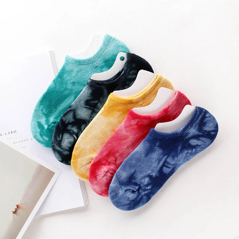 

5pair Unisex Ankle Socks Colorful Novelty Funny Women Men Sock Autumn Comfort Breathable Cotton Meias Sox Calcetine dropshipping