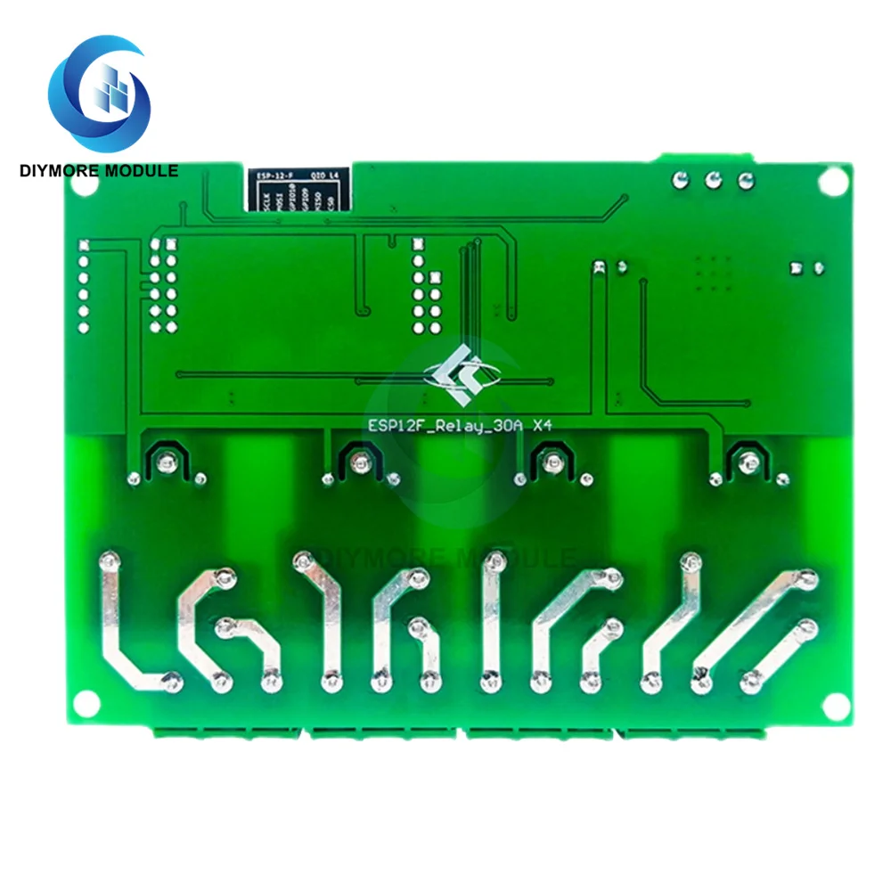 ESP8266 WIFI 4 Channel Relay Module ESP-12F Development Board DC 5V 7-28V 30A For Arduino Smart Home Wireless Control