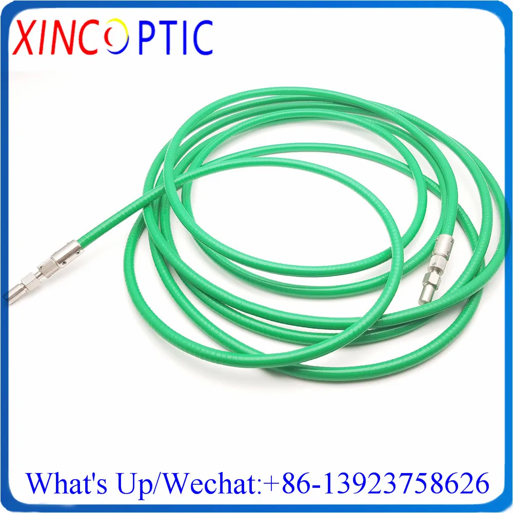 

3/5/10M D80-SI-400um Fiber Big Diameter D80 500W High-Power Energy Fiber Optic PatchLeads Laser Welding Machine Patch Cord Cable