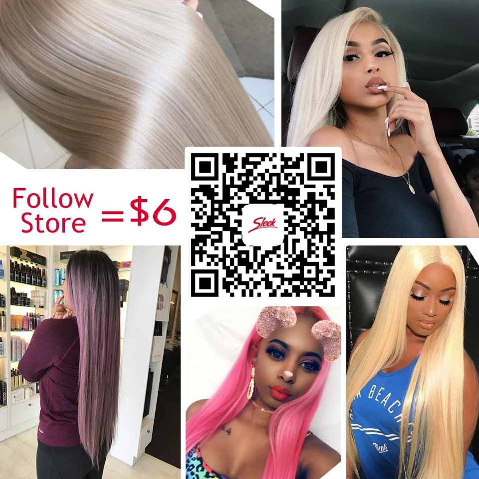 Sleek 613 Honey Blonde Bundles Straight Hair Brazilian Hair Weave Bundles Straight Remy Hair Extensions 10 to 26 Inches