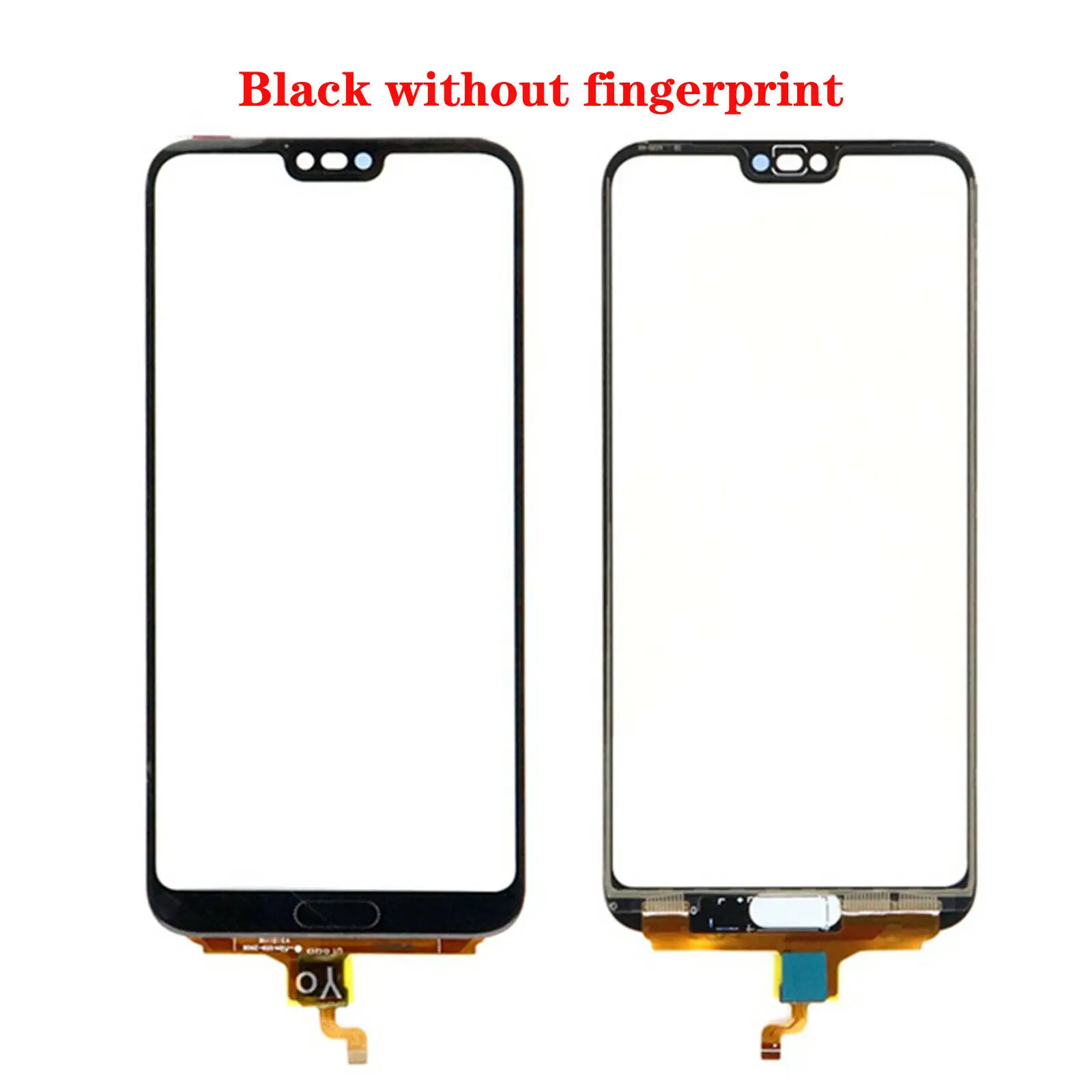 OEM + Fingerprint For Huawei Honor 10 COL-L29 L09 L19 Outer Glass Touch Screen