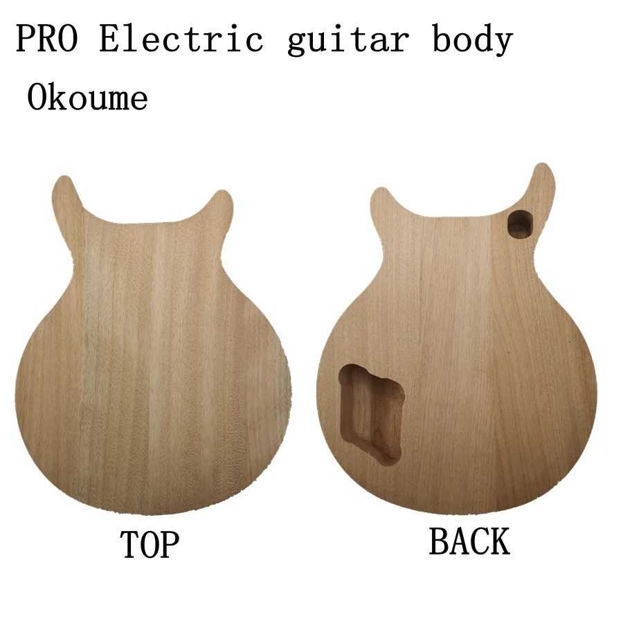 PRO Style Electric Guitar Body Okoume Mahogany Wood Body Semi Finished Barrel Electric Guitar Accessories