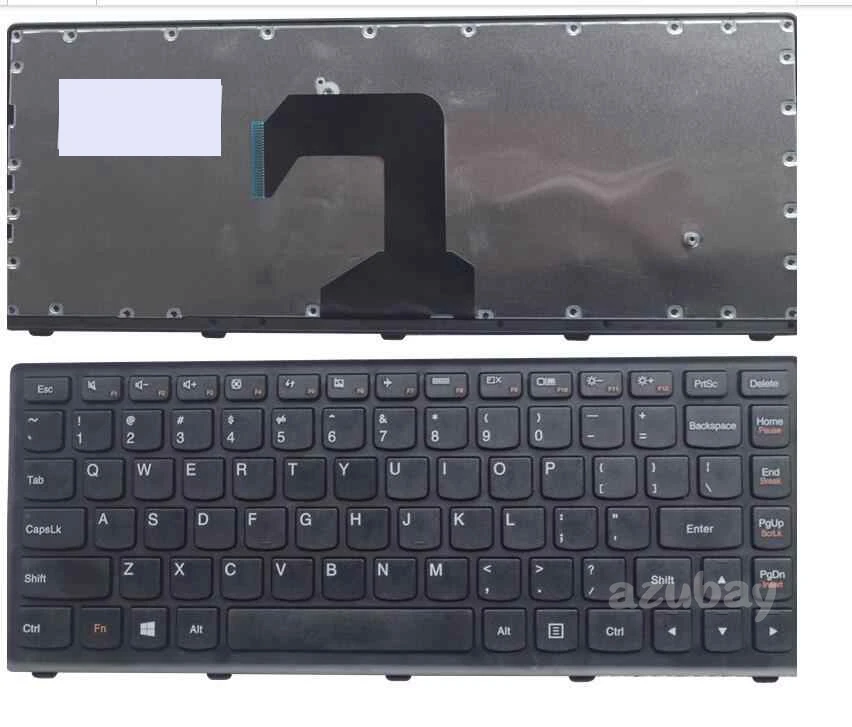 Teclado dos Eua para o Lenovo Ideapad S300 S310 S400 S400u S405 S410 S415 S435 S4070 M30-70 25205075 25205195 25205135 T3e1-us Preto